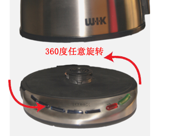 WIK德国伟嘉保温电水壶9535MTFE【厂家 品牌 售后 图片 参数 规格 尺寸 重量 颜色 价格 批发 特价】 